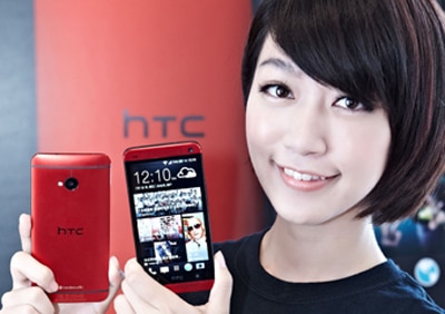 遠傳電信與HTC今（12日）領先全球首賣新HTC One魅麗紅，提供消費者時尚新選擇
