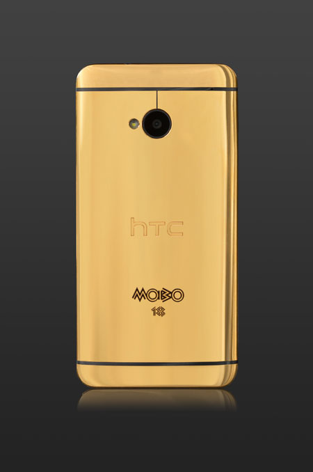 HTC One Gold Back Grey