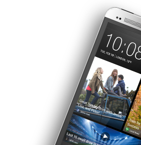 Preconfigure your phone with HTC Get Started.