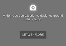 An image show one of the Sense Home widget setup screens.