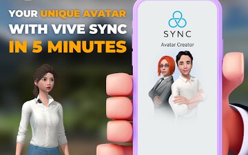 Create Your Unique Avatar With VIVE Sync in 5 Minutes