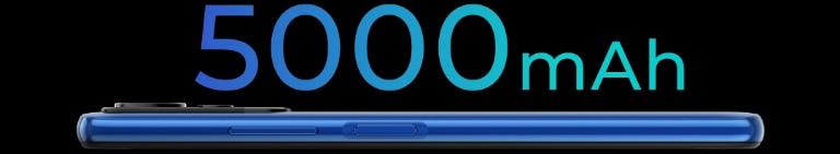 Enjoy nonstop with the long-lasting 5000mAh battery