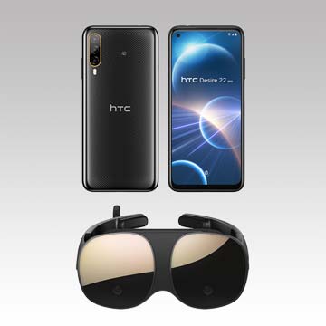 HTC Desire 22 pro ダークオーク + Flow