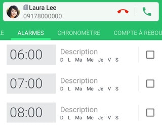 Showing incoming call pop-out notification.