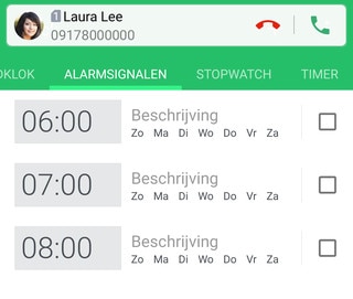 Showing incoming call pop-out notification.