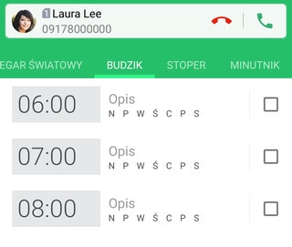 Showing incoming call pop-out notification.