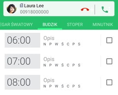 Showing incoming call pop-out notification.