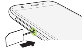 HTC Desire 22 pro - Inserting nano SIM and microSD cards - HTC SUPPORT