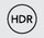 HDR mode button
