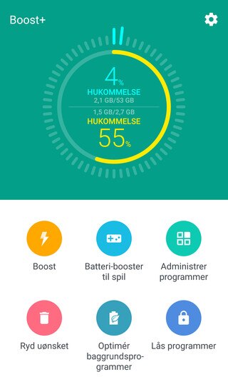 Billede af HTC Boost plus.