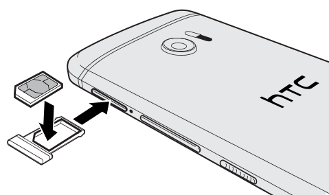 HTC 10 nano SIM kort HTC SUPPORT | HTC Norge HTC 10 Minnekort HTC SUPPORT | HTC Norge