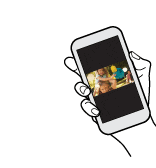 Image illustrating how to change the screen orientation.