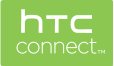 Obraz przedstawiający logo HTC Connect.
