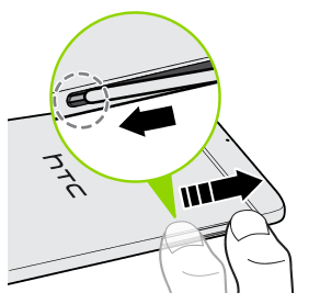 Image showing how to close the slot cover.
