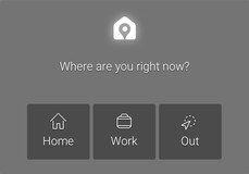 An image showing one of the Sense Home widget setup screens.