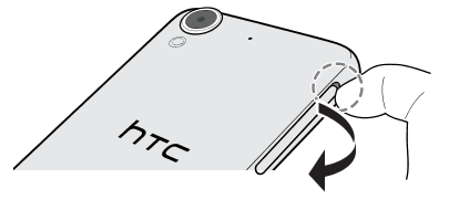 Image showing how to open the slot cover.